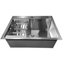 Ver imagem 1 de Cuba Gourmet com Acessorios Espaçokb H6045 Inox Escovado