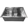 Cuba Gourmet com Acessorios Espaçokb H6045 Inox Escovado - 1