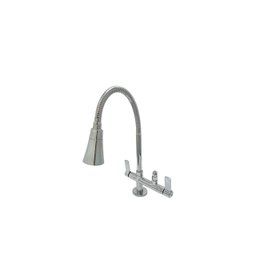 Torneira Flexivel de Mesa Samer Metais com Saída para Purificador de Agua 1/4 Tubo Dois Jatos 5/8 - 3