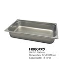 Ver imagem 3 de Cuba Gastronômica de Inox Gn 1/1 de 100 Mm Frigopro
