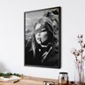 Quadro Decorativo Brigette Art Moderna Sala 40x60 Preto - 1