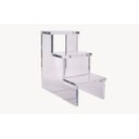 Ver imagem 1 de Escada de Acrílico para Closet 3 Degraus