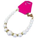 Ver imagem 2 de Malloo Gargantilha De Pérolas Para Cães Tamanho Unico - Un