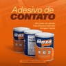 Adesivo Contato Colagem Couro Laminado Madeira PVC Lata 700g MAZA Adesivo Cola Contato - 3