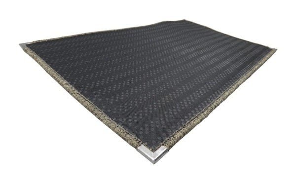 Tapete para Sala 1,00M x 1,50M Sisal Antiderrapante sem Pelo Lâncer - Clean 476 - 3