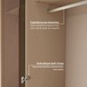 Guarda-roupa 6 Portas Reflecta com Led 100% Mdf Orion CabeCasa MadeiraOriginals - 10