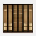 Ver imagem 3 de Guarda-roupa 6 Portas Reflecta com Led 100% Mdf Orion CabeCasa MadeiraOriginals