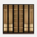 Ver imagem 4 de Guarda-Roupa Planejado 6 Portas Reflecta com LED 100% MDF Orion CabeCasa MadeiraOriginals Marrom/Mocha