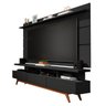 Rack e Painel Germai Vivare Wood Black TV 72 Polegadas - Black - 1