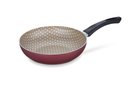 Ver imagem 1 de Frigideira Funda Tramontina Paris Alumínio Antiaderente Starflon T1 Vermelho 24 Cm 2,2l Tramontina