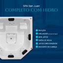 Ver imagem 4 de Spa Quadrado San Juan Completo com Hidro em Acrílico