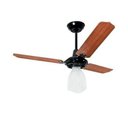 Ver imagem 4 de Kit 2 Ventilador de Teto Lumi Preto Pás Mogno Loren Sid - 110v