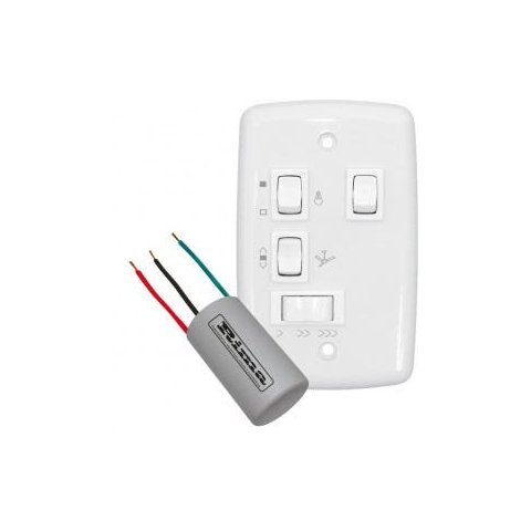 Controle Chave Para 2 Lâmpadas Ventilador Teto e Capacitor 127v