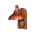 Ver imagem 3 de Kit 2 Arandela Rústica Estancia Ferradura Madeira Madelustre - Marrom - 110V/220V (Bivolt)