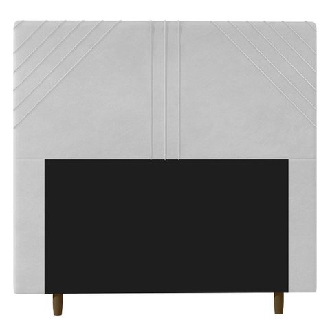 Cabeceira Cama Box Solteiro Lisboa 90cm Branco
