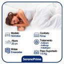 Ver imagem 3 de Cama Box Baú Solteiro Sonnolux Suporta até 110kg Molas Ensacadas Suede Marrom Sereneprime