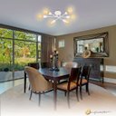 Ver imagem 7 de Lustre Sputnik Hashteg 6xe27 Moderno para Sala de Jantar Branco