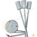Ver imagem 4 de Lustre Sputnik Hashteg 6xe27 Moderno para Sala de Jantar Branco