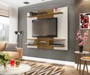 Ver imagem 2 de Painel Atlas Off White Cinamomo Ripado – Bechara Móveis