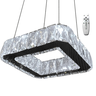 Lustre Pendente Cristal Legítimo K9 Trans. Lâmpadas Inclusas (837209) - 1