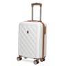 Mala De Bordo P 20" Moscou em ABS/360ª Mundi - Branco - 3