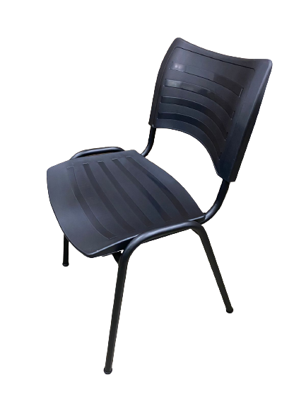 Cadeira New ISO preta - 2