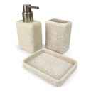 Ver imagem 2 de Kit para Banheiro Lavabo com Textura Areia 3PCS