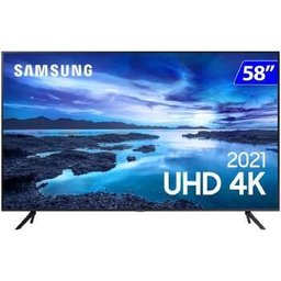 Tv 58 Polegadas Samsung Led Smart 4k Crystal Wifi - Un58au7700gxzd - 3