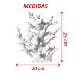 Enfeite Coral de Resina para Ornamento Artificial de Aquário - 4