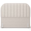 Ver imagem 3 de Cabeceira Cama Box Queen Estofada Orgânica 160cm Alice W01 Linho Cru - Lyam Decor