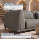 Ver mais imagens de Sofá Living 4 Lugares com Almofadas 250cm Siena
