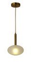 Ver imagem 1 de Pendente Filo 20x28cm 1G9 Bronze/Branco RZ005W Bella