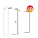 Ver imagem 7 de Armario para Banheiro 1 Porta 50 Cm Lva04 Grafite Branco Novam