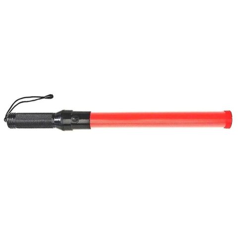 Bastao Sinalizador Kit 12 Unidades Segurança Estacionamento Manobrista Transito Aeroporto Obra Rua