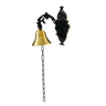 Sino Parede Bronze Aluminio Pequeno Campainha Casa Sítio - 3