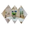 Espelho Decorativo em Acrílico Losango 10 Peças - 1