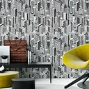 Ver imagem 1 de Papel de Parede 3d - Cidade 1 Arte Destaque 1,50 Metros