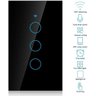 INTERRUPTOR INTELIGENTE 3 BOTÃO WI-FI DE PAREDE COMPATIVEL COM ALEXA E GOOGLE HOME (PRETO) - 8
