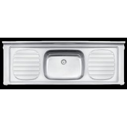 Pia de Apoio Tramontina Filo 56 em Aço Inox 160x55 cm 93 Tramontina 93057507 - 1