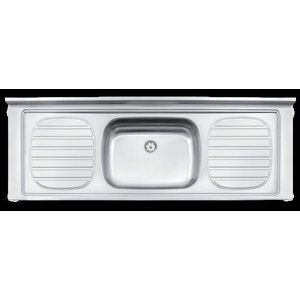 Pia de Apoio Tramontina Filo 56 em Aço Inox 160x55 cm 93 Tramontina 93057507