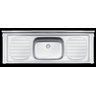 Pia de Apoio Tramontina Filo 56 em Aço Inox 160x55 cm 93 Tramontina 93057507 - 1