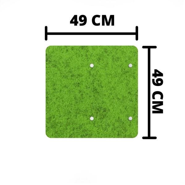 Tapete para Pet em Feltro Dobrável - Verde Claro - 2