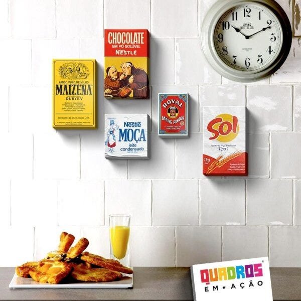 Quadros decorativos Cozinha Essencial com 5 peças - 2