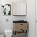 Ver imagem 2 de Armário Espelheira para Banheiro 80 Cm Boston