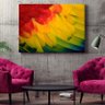 Quadro Decorativo Tela Canvas Conceito Feathers - 120x60 Cm - 2