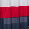 Cortina Para Quarto Marinheiro Vermelho/Azul 3X1,70M 1 Peça - 3