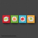 Ver imagem 1 de Sushi Roll - Módulo Decorativo com 4 Peças