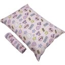 Ver imagem 5 de Jogo de Cama Solteiro Kids 2 Pçs Doce Vida Malha 70% Algodão 30% Poliéster Chic Love