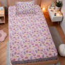 Ver imagem 1 de Jogo de Cama Solteiro Kids 2 Pçs Doce Vida Malha 70% Algodão 30% Poliéster Chic Love