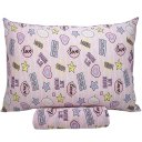 Ver imagem 3 de Jogo de Cama Solteiro Kids 2 Pçs Doce Vida Malha 70% Algodão 30% Poliéster Chic Love